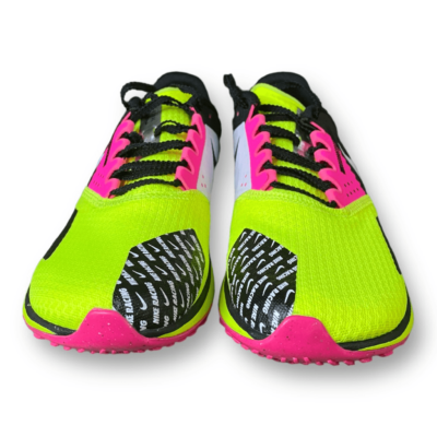 Nike Rival Waffle 6 Cross Country Volt Black Pink DX7998-700 size 7/ 8.5 Womens Nike Rival Waffle 6 Cross Country Volt Black Pink DX7998-700  main image 3