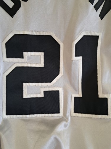 Authentic Nike Tim Duncan #21 San Antonio Spurs SILVER NBA Basketball Jersey 52 - Picture 12 of 13