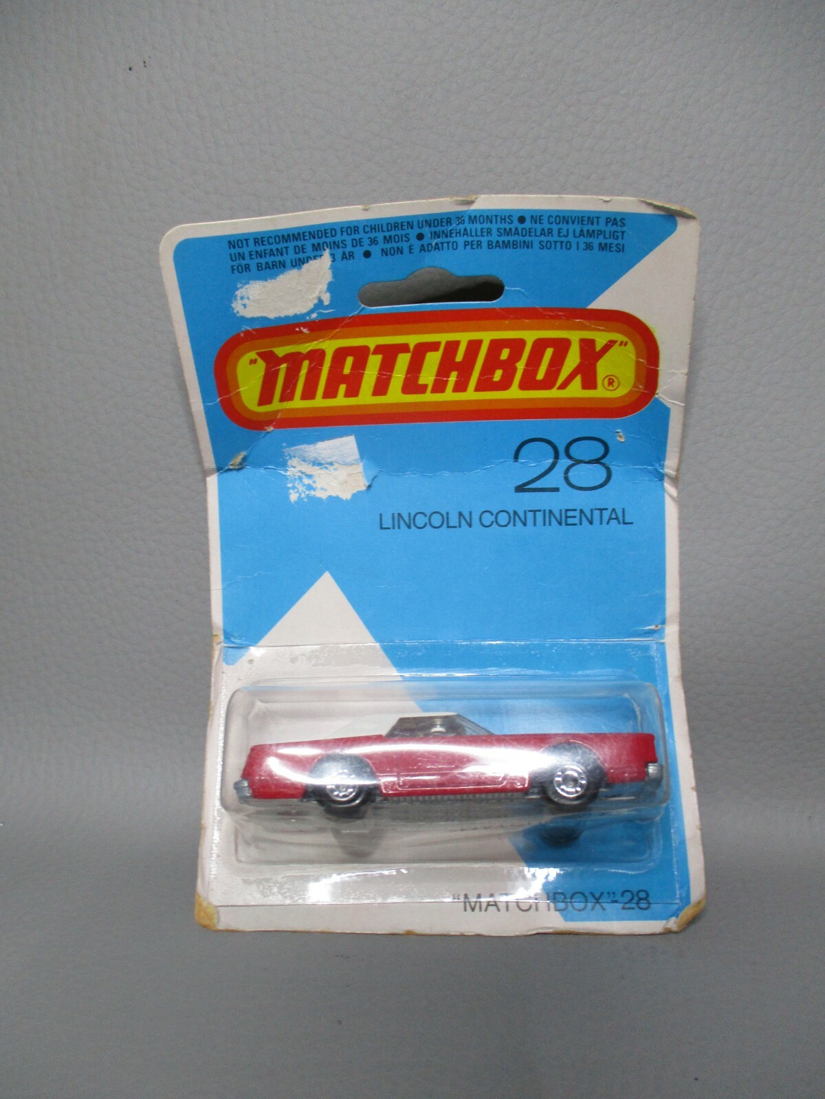 Matchbox 28f, Lincoln Continental - Free Price Guide & Review