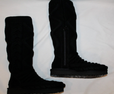 NIB UGG WOMEN\'S TALL CHUNKY‎ KNIT TALL SWEATER PLATFORM BOOTS BLACK 11232022-13890_1080x.jpg?v=  main image 4