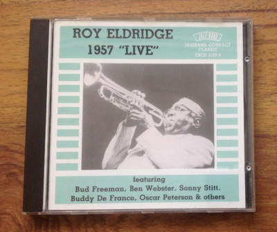Roy Eldridge 1957 Live Jazz CD. Free UK Postage