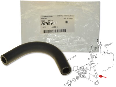 Wasserpumpeschlauch 807612011 OE für Subaru Forester Impreza Legacy Outback