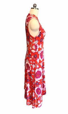 shimmering garnet ombré halter neck maxi dress ELAN Rust Slit Halter Maxi Dress Medium | Women's Online Boutique | Boho Chic Style main image 0