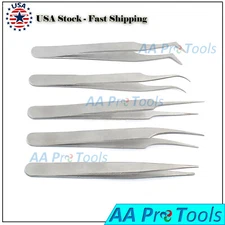 Microdissection Forceps Set - 5 Micro-Point Forceps