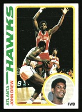 John Drew 1978 Topps #44 Basketball Card