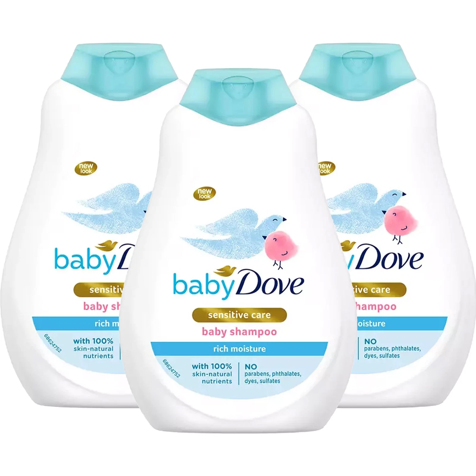 Baby Dove Tear Free Baby Shampoo Rich Moisture, 400ml // 13oz (Pack of 3)
Opens in a new window or t