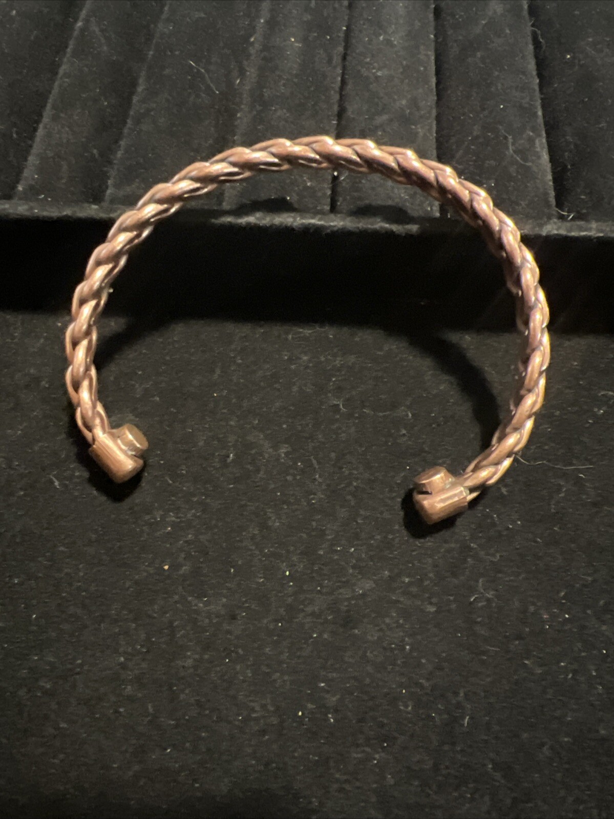 Vintage Solid Copper Cuff Bracelet For Women and … - image 9