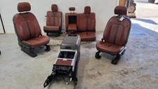 2017-2022 Ford F250-f350 Front Rear Brown King Ranch Seats Wconsole See Notes