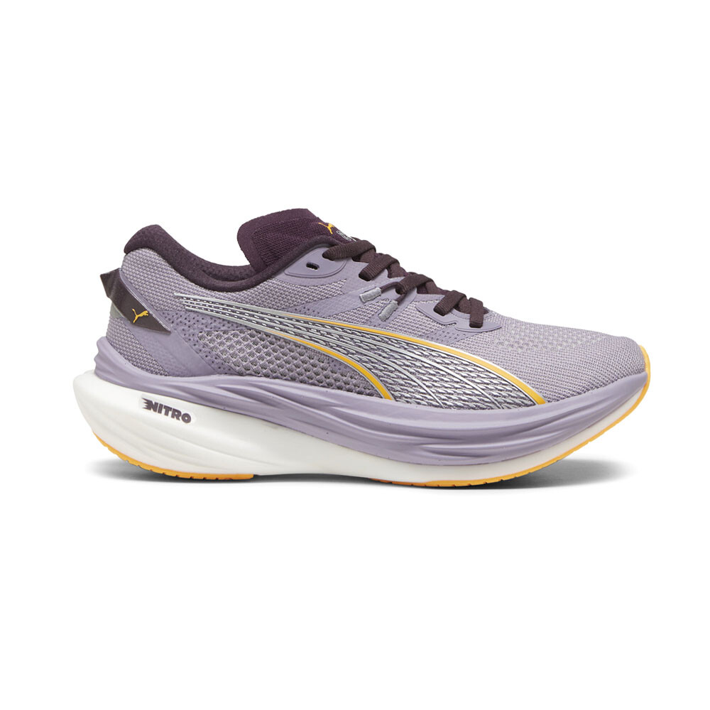 Женские фиолетовые кроссовки для бега Puma Deviate Nitro 3 Спортивная обувь 30970804