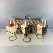 NEW WISECO KAWASAKI 1100 TRIPLE .5mm OVER PISTONS BEARINGS 1997-2003 ZXI STX