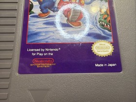 Snow Brothers Nintendo NES +Collector Case Tested Authentic MINT