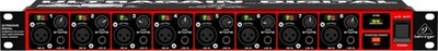 BEHRINGER ADAT Audio interface 8 input 8-output MIDAS preamplifier ADA8200 Black