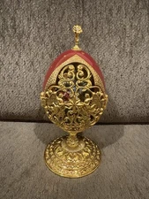 House of Fabergé “Flight Into Egypt” Collector Egg Franklin Mint Limited Edition