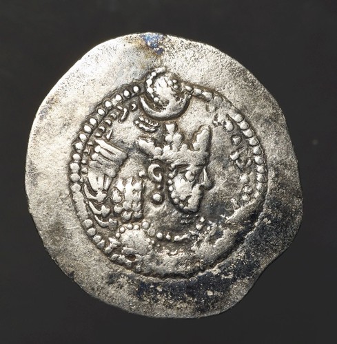 S-652 SASANIAN, Yazdegird II 438-457AD, AR Drachm