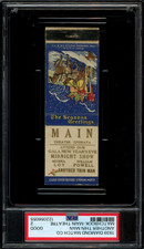 ANOTHER THIN MAN / 1939 Matchbook Cover, Main Theatre, William Powell PSA 2