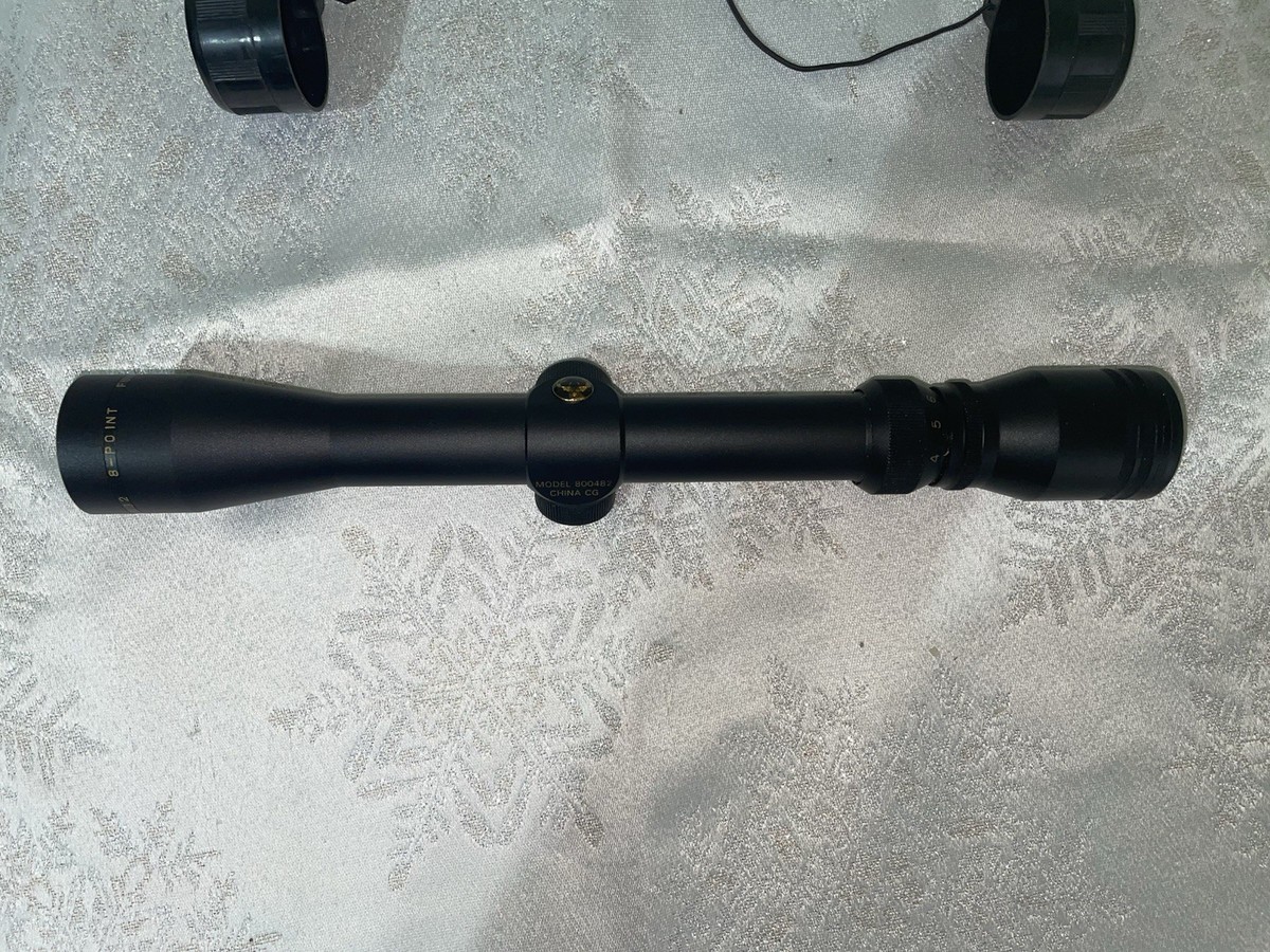 Simmons 3x9x40 Rifle Scope 8-Point Model 800482 With Caps Duplex