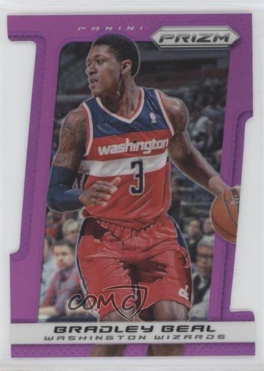 2013-14 Panini Prizm Purple Prizm Die-Cut 25/49 Bradley Beal #141 g2u