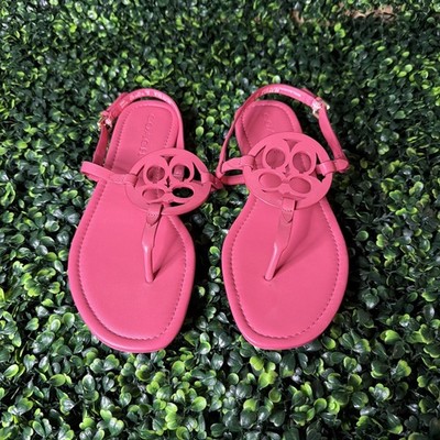 Coach New Jaci Sandle. Vibrant Fuchsia Color, Running Size 8.5