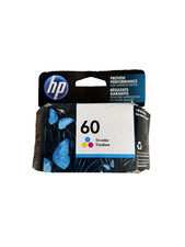 Genuine HP 60 Tri-color Ink Cartridge CC643WN 140 