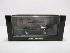 Mini car 1/43 Minichamps Honda CR-X 1989 black model car