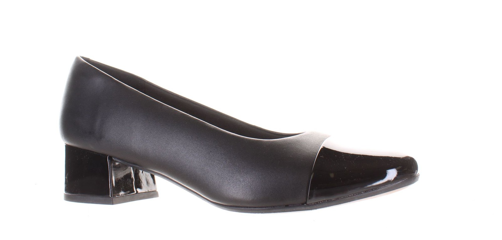 Clarks Womens Marilyn Sara Black Pumps Size 9.5 (7823683)