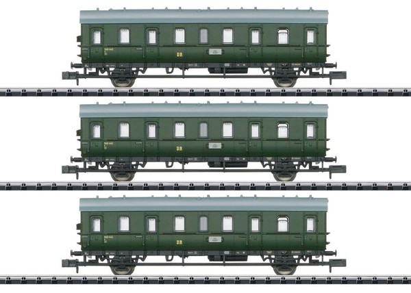 Trix 18277, 3Tlg. Set Personenwagen, Dr, Neu & Ovp, N-image