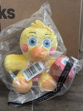 Jazwares Five Nights At Freddy's FNAF Toy Chica 8" Plush Glow GITD Eyes