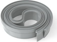 Shower Door Bottom Sweep Seal 36 Gray T Drip Vinyl Strip for Frameless Doors