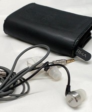 RHA MA750 Noise Isolating In-Ear Headphone Stainless Steel High Res Audio