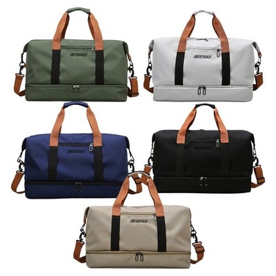 Sporttasche Reisetasche mit Schuhfach & Nassfach Leichte Unisex Trainingstasche