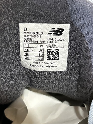 Taglia 11 D - New Balance Fresh Foam More v3 Visone Argento - Foto 8 di 8