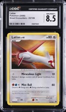 2008 POKEMON GREAT ENCOUNTERS #22/106 LATIAS CGC 8.5 on eBay