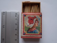 Boite d'Allumette Cire ManufactureType 26 vers 1895 Old French Matchbox Matches