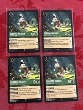 4x Lorcana Whispers - Scrooge McDuck - S.H.U.S.H. Agent - 89/204 SUPER RARE x4