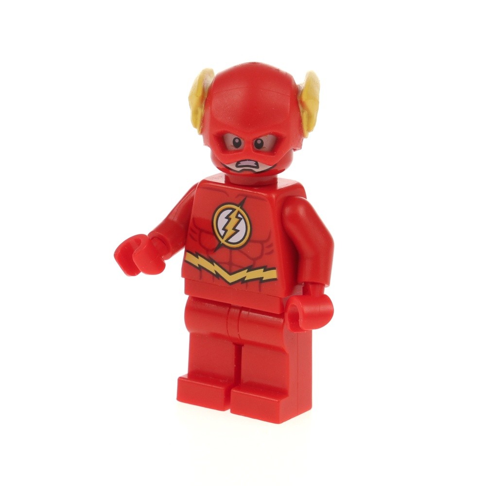 1x LEGO Super Heroes Minifigure Batman II The Flash Yellow Red 76012 sh0087