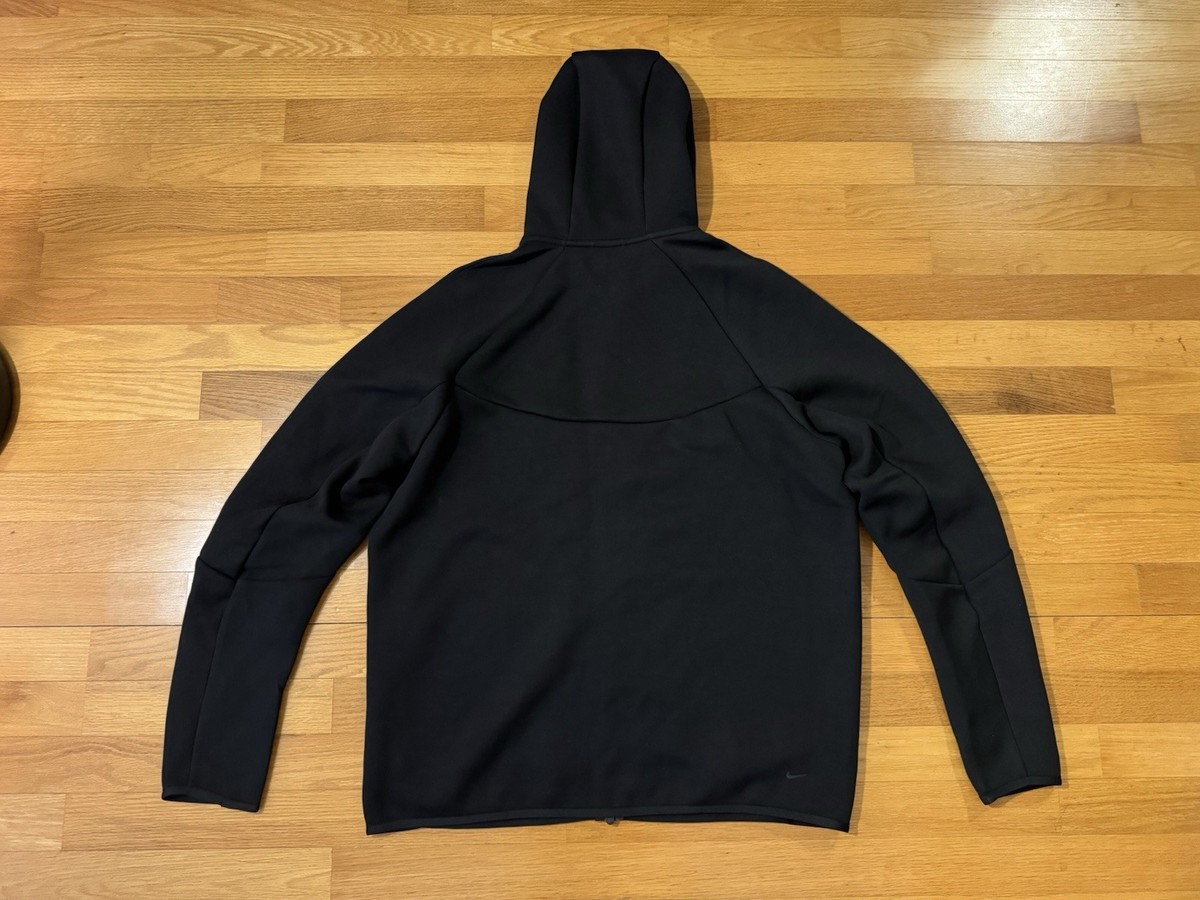 New XXL Nike Tech Fleece Windrunner Tall Hoodie Triple Black