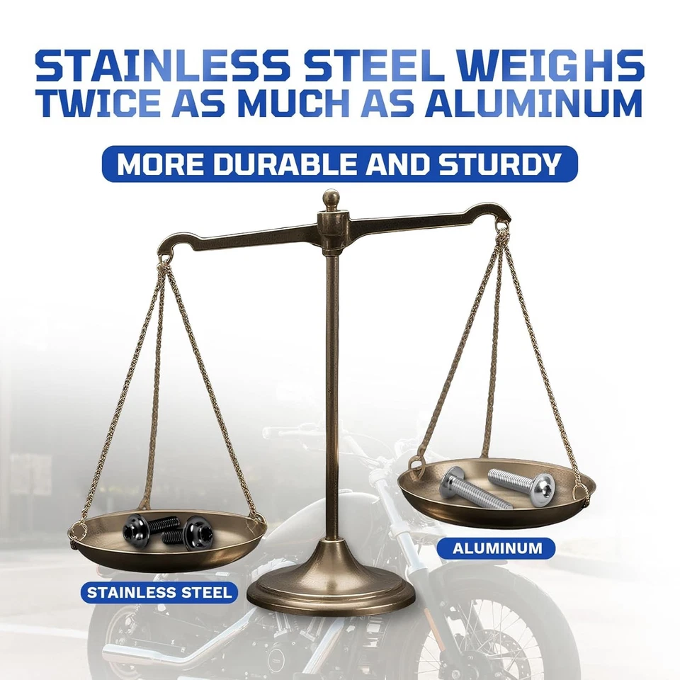 Stainless Steel Fairing Bolts Kit Screws For Kawasaki Ninja 250R 300R ZX636R 12R - Image 4 of 4