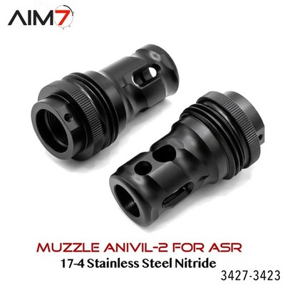 AIM7 ANVIL-2 Muzzle Brake  For ASR  5/8x24 tpi .30 cal(1pcs)