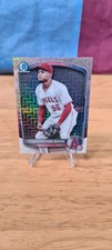 Bowman 2025 Chrome Los Angeles Angels Christian Moore Prospects Mojo Refractor