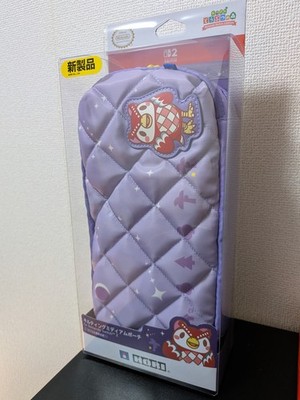 HORI Animal Crossing Gepolstertes Medium Pouch für Nintendo Switch 2 Celeste