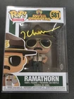 Jay Chandrasekhar Super Troopers Ramathorn #581 Signed Funko Pop COA BAS auto