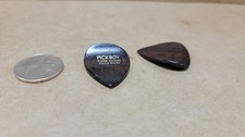 1 - Rosewood Exotic Wood Curved Handmade Pickboy Guitar Pick One Pick