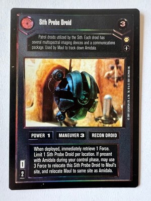 Star Wars CCG Reflections III Sith Probe Droid (Foil)