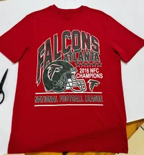 Atlanta Falcons NFL super bowl champions short sleeve red color shirt KV40659