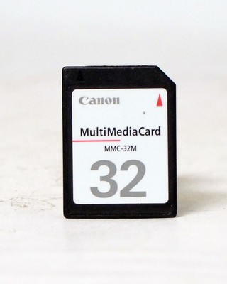 Canon 32 MultiMediaCard MMC-32M 32MB Multi Media Card SD Memory Card