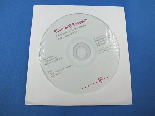 Anrufbeantworter Telekom Sinus A 806 Ladestation CD Bedienungsanleitung Netzteil - Bild 22 von 23