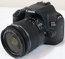 Canon EOS 250 / Rebel SL3 Digital Camera W/ EF-S 18-55mm
