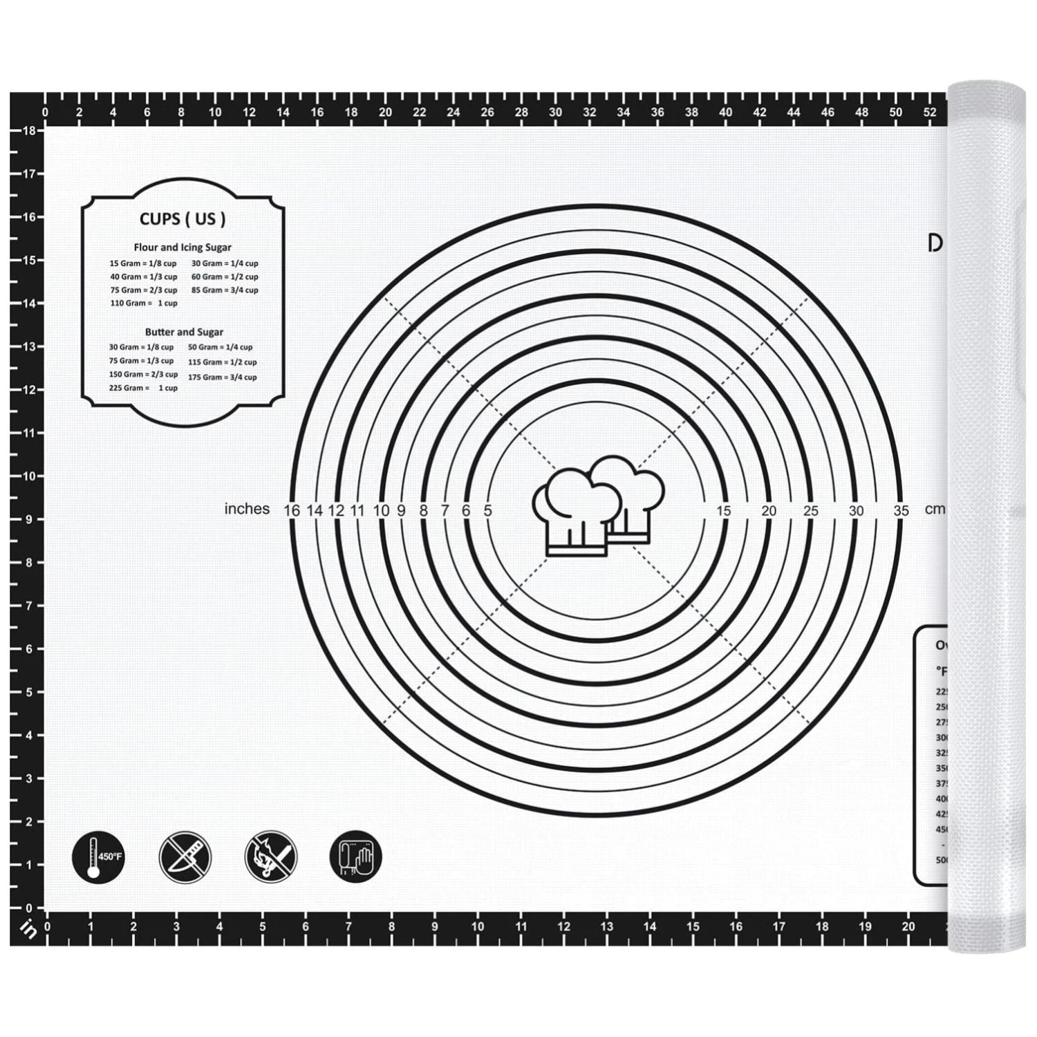 Non-Stick Baking Mat for Cookies & Pastries - 28x20