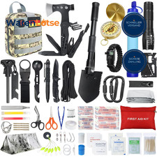 Notfall Survival Kit 180PCS mit Erste Hilfe S...