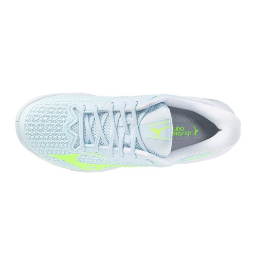 Scarpe da tennis donna Mizuno WAVE OVER TOUR 7 AC 61GA267120 blu chiaro/giallo - Foto 4 di 6